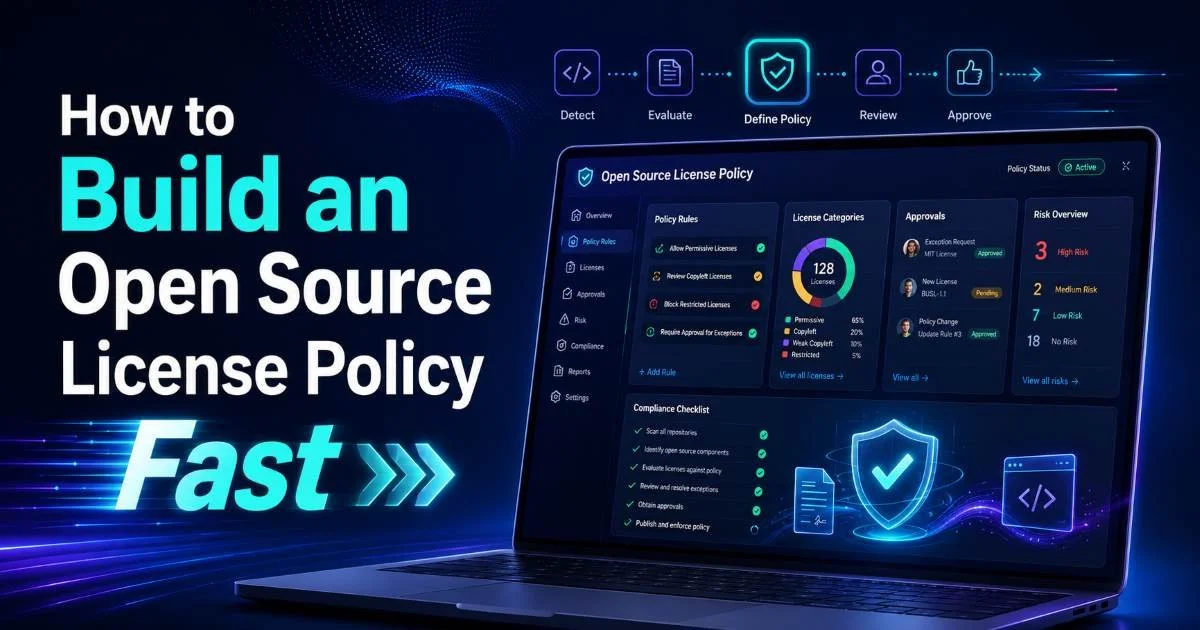 How to Build an Open Source License Policy Fast